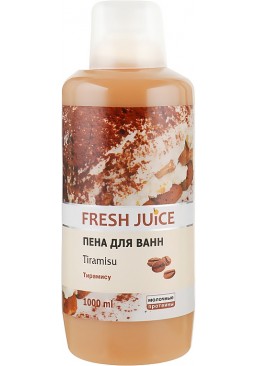 Піна для ванни Fresh Juice Tiramisu, 1 л